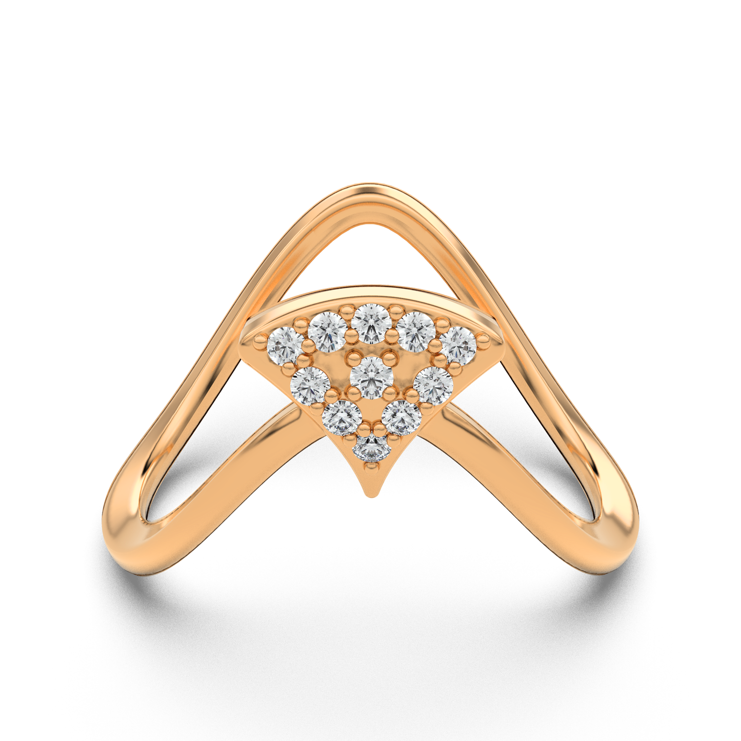 Whispering Seraph 14Kt Diamond Ring