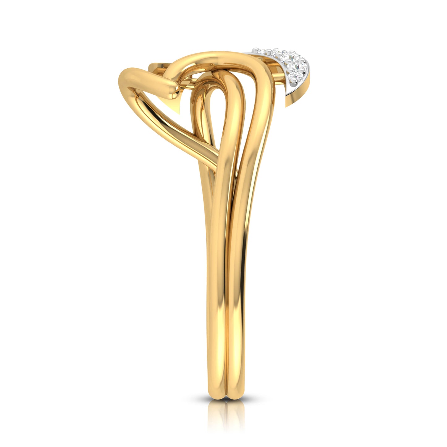 Ember Elegance 18Kt Diamond Ring