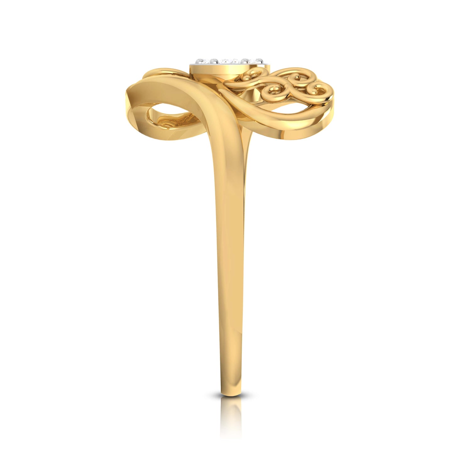 Velvet Vortex Vibrance 18Kt Diamond Ring