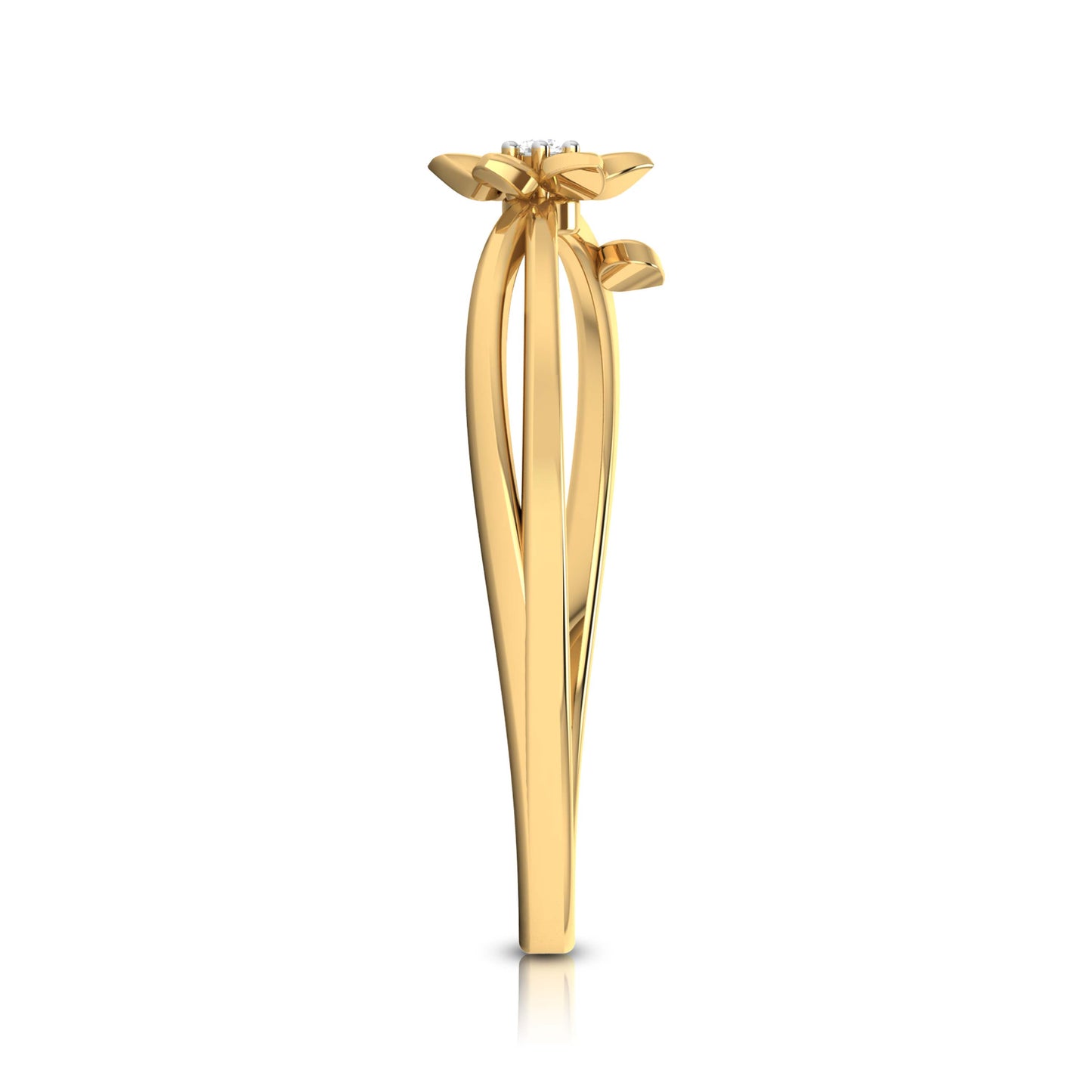 Orchid Odyssey 18Kt Diamond Ring