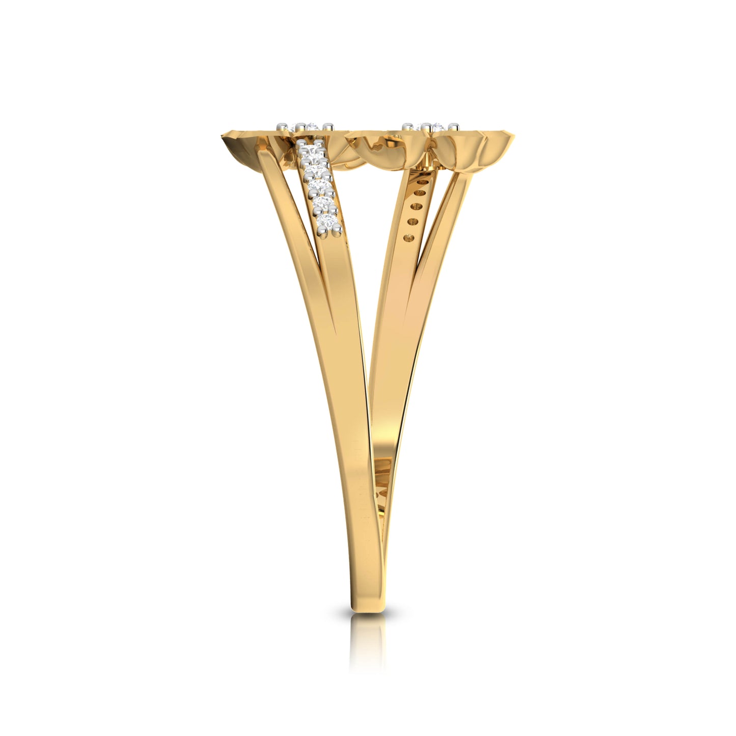 Enchanted Eden 14Kt Diamond Ring