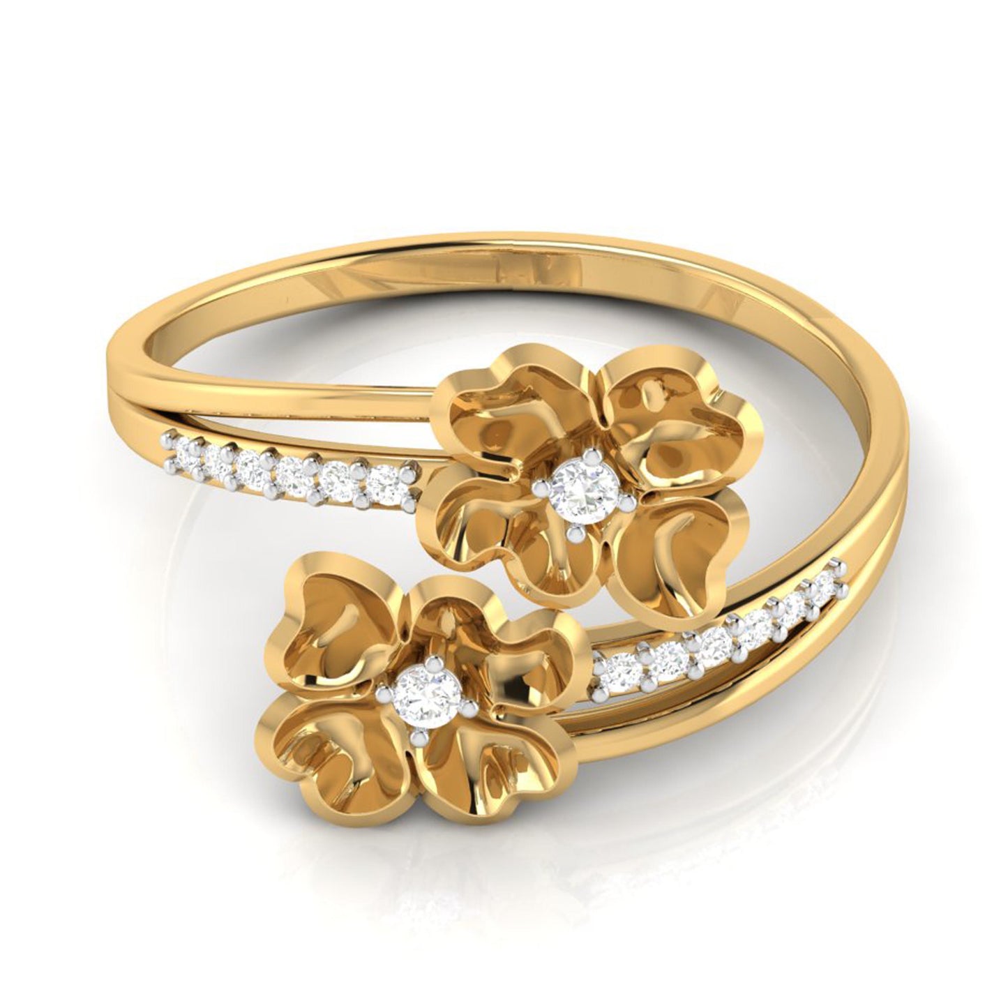 Enchanted Eden 14Kt Diamond Ring