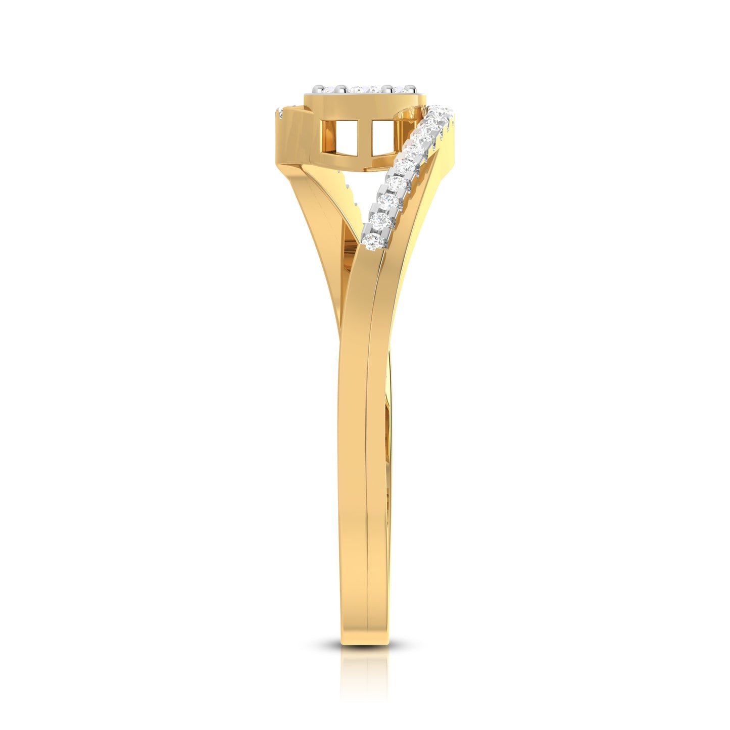 Regal Radiance 18Kt Diamond Ring