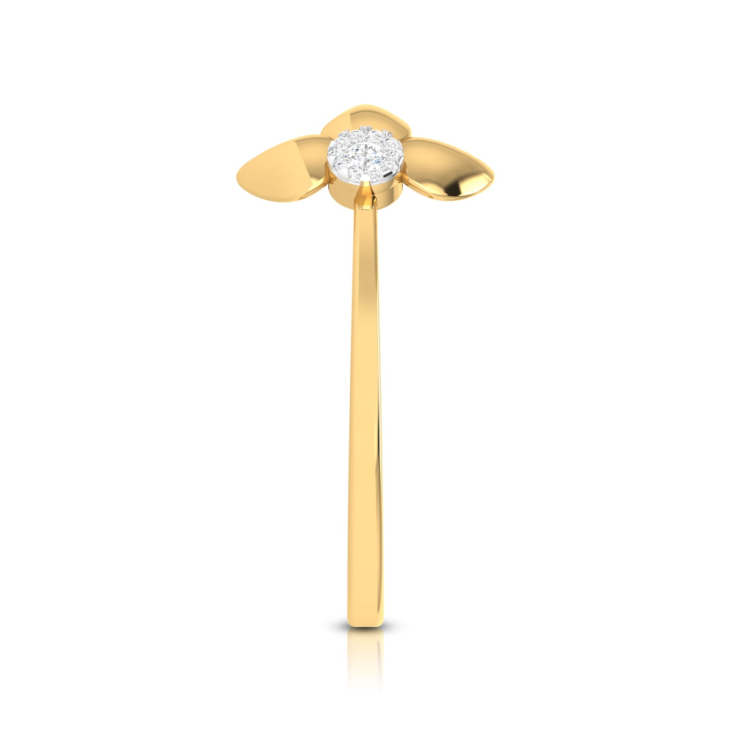Enigmatic Echoes 18Kt Diamond Ring