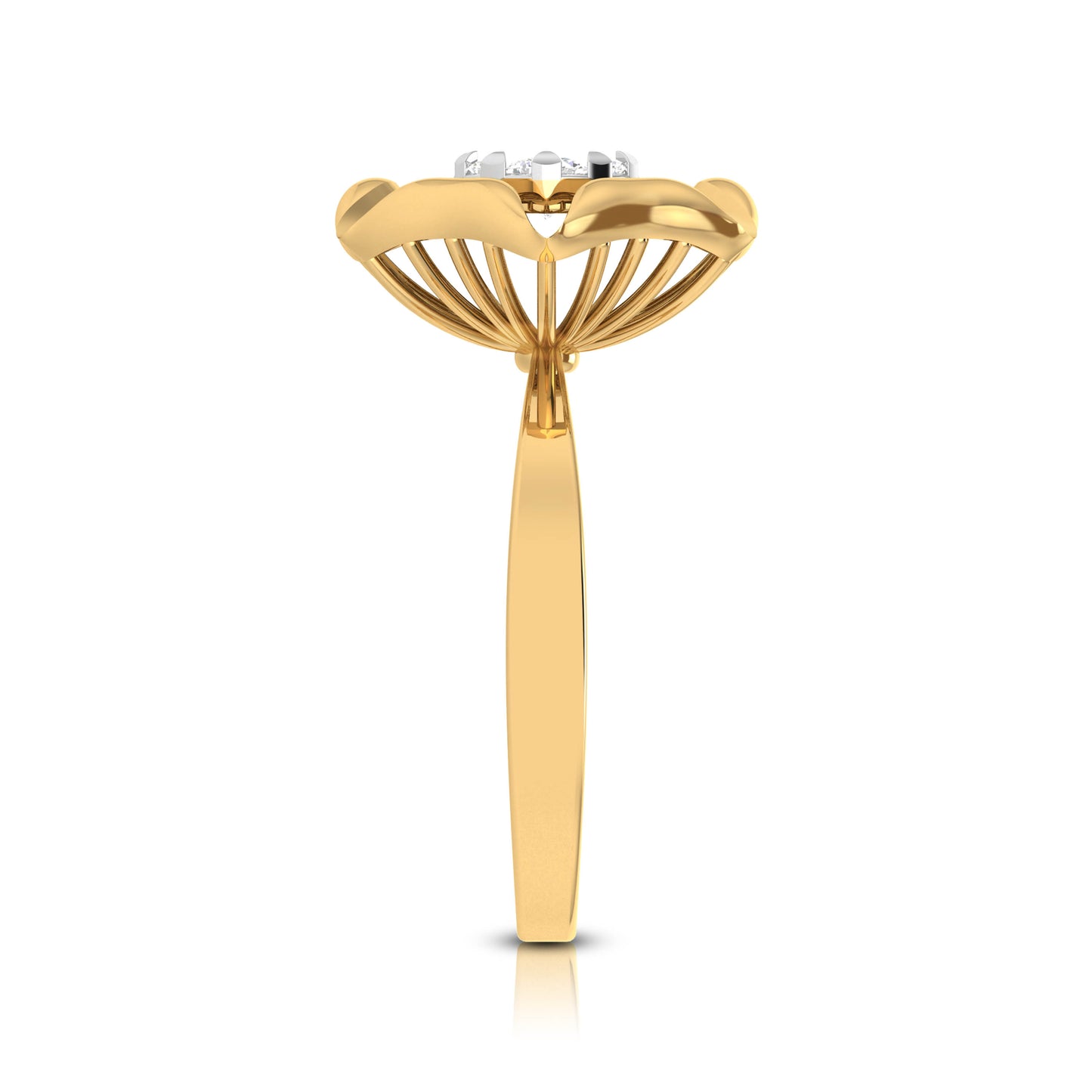 Moonlit Majesty 14Kt Diamond Ring