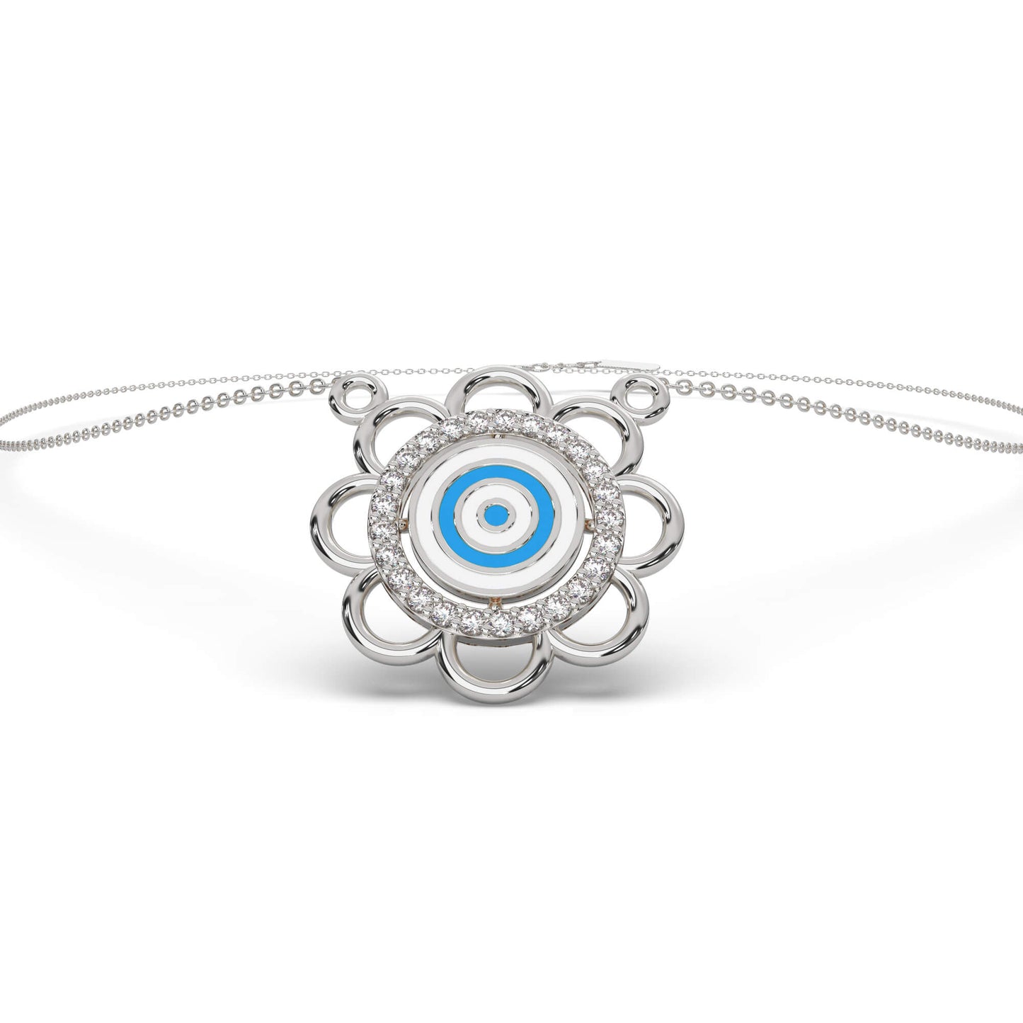 Glittering Glamour Chain Necklace 18k
