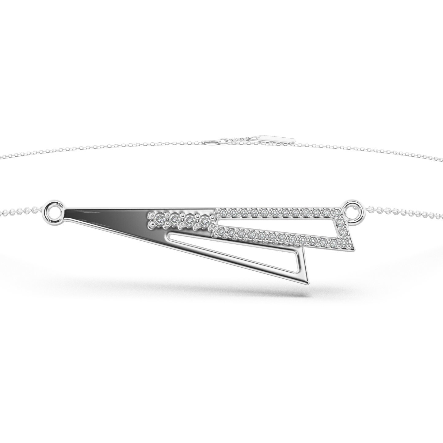 Lustrous Lagoon Necklace 18k