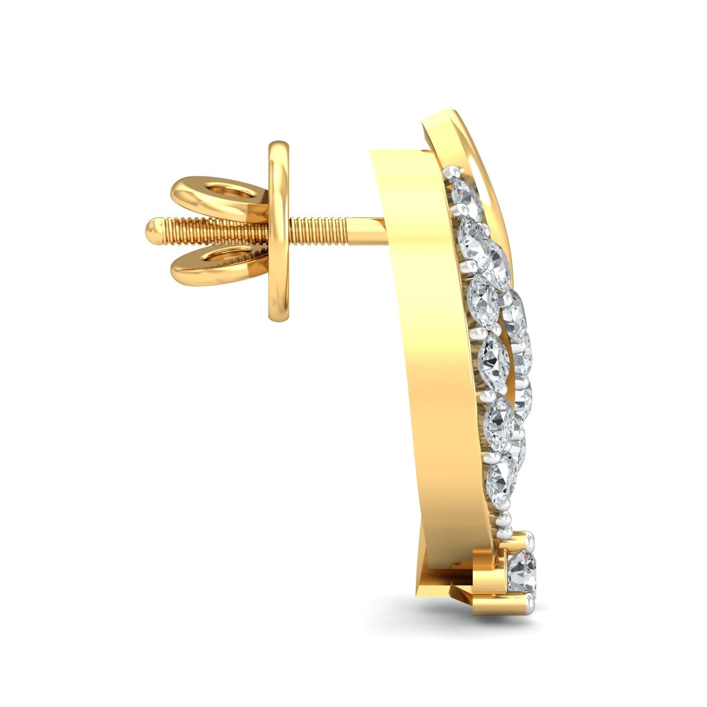 Oceanic Opulence Diamond Studs 18K