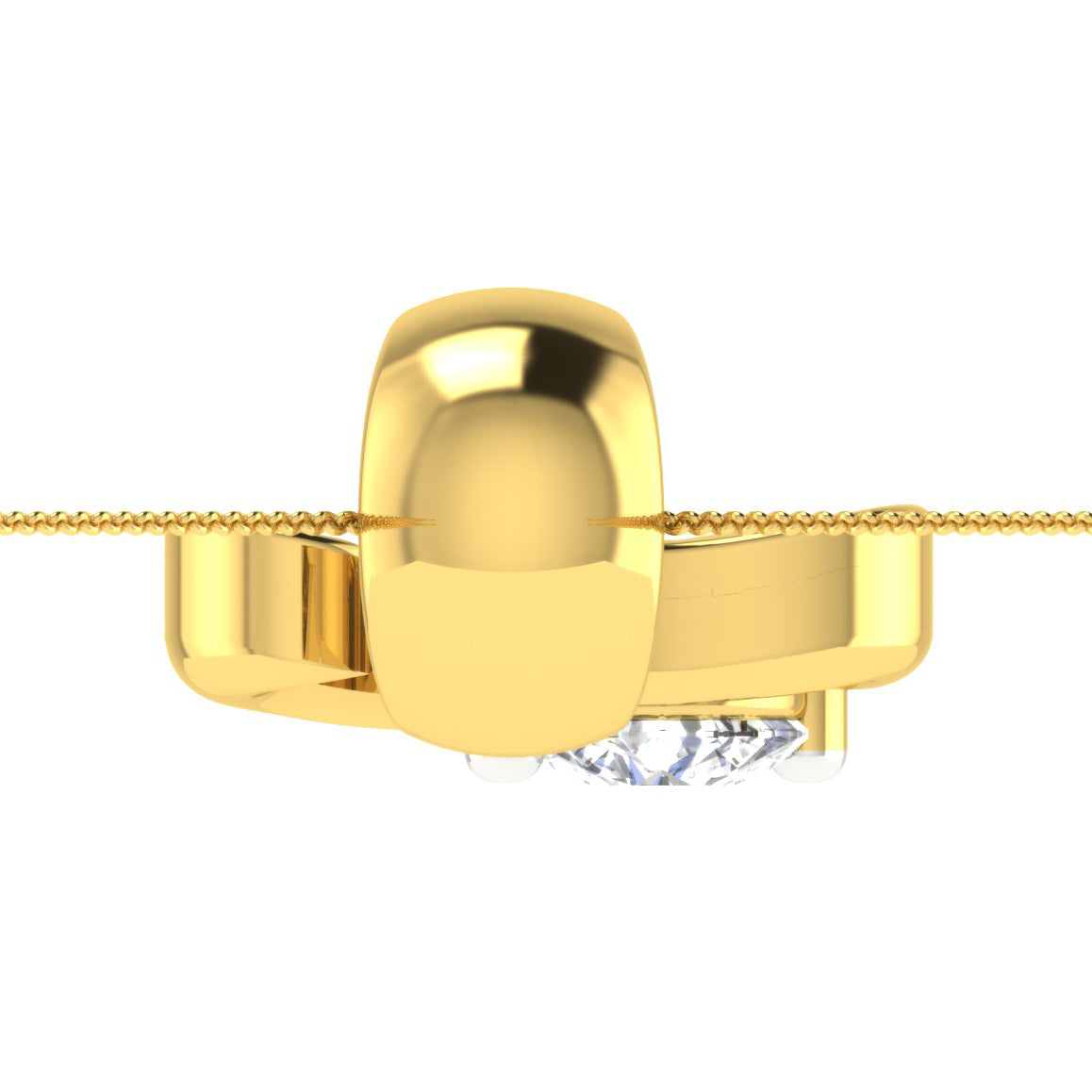 Aurora Aura Diamond Pendant 18K