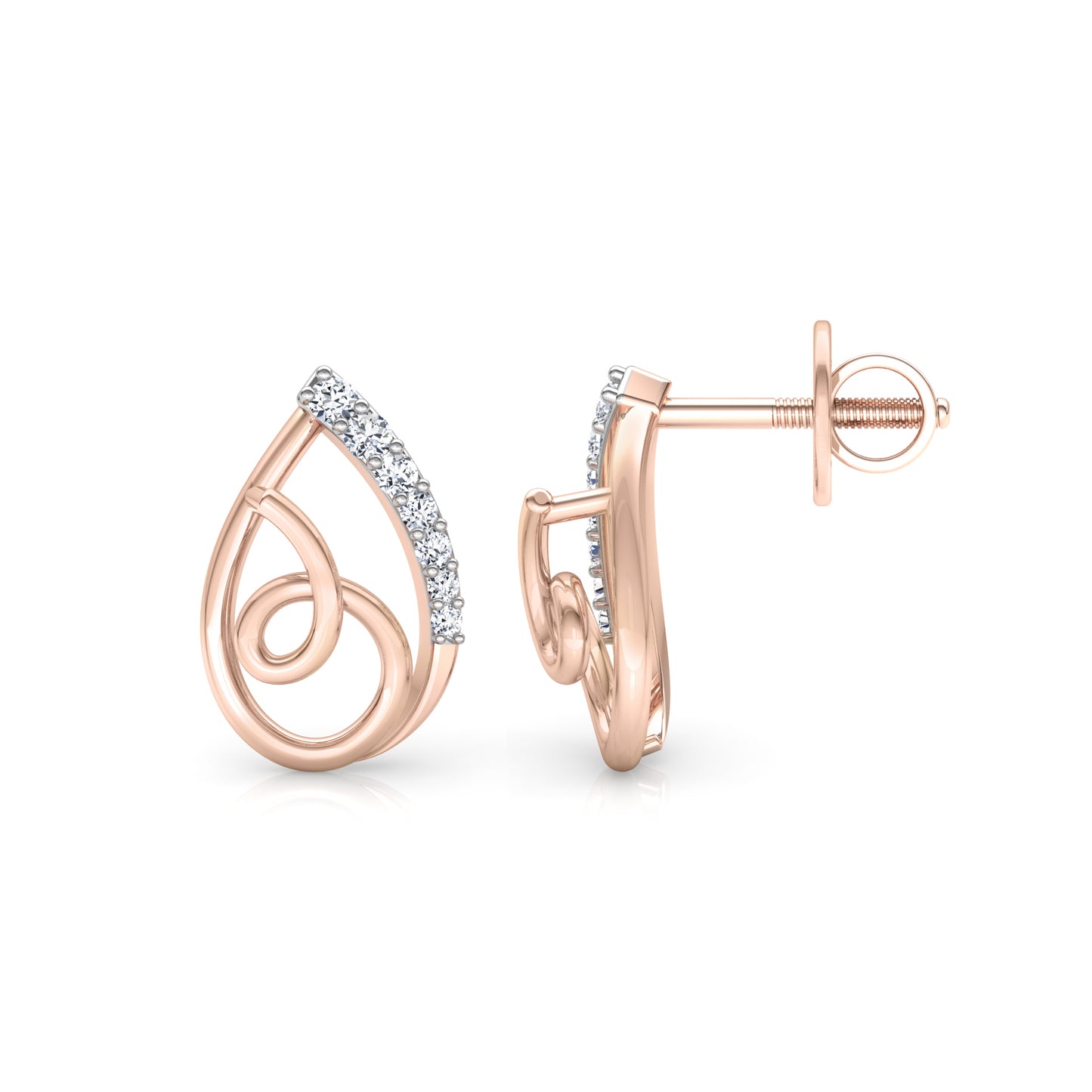 Panache Earrings 18K