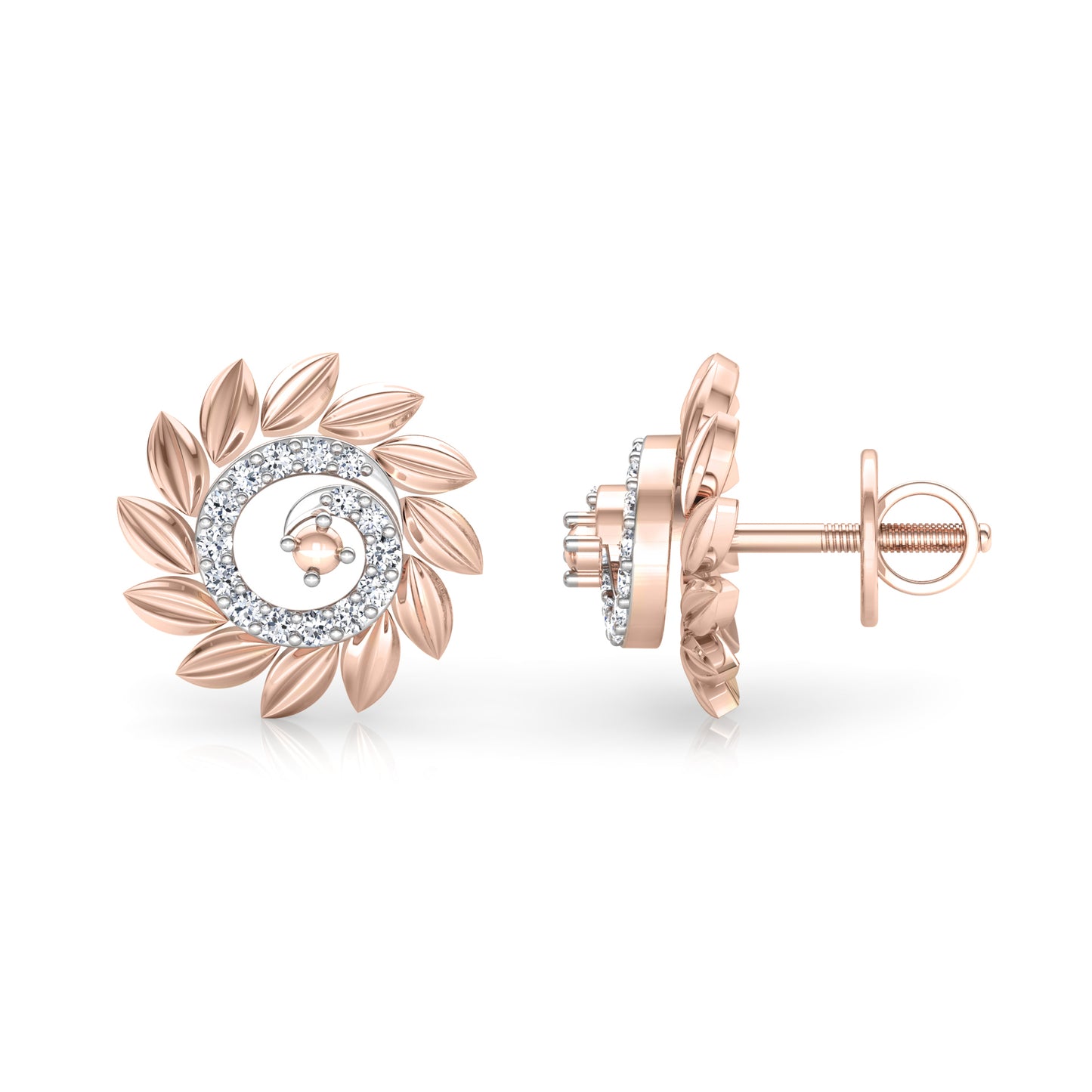 Tranquil Tundra Earrings 18K