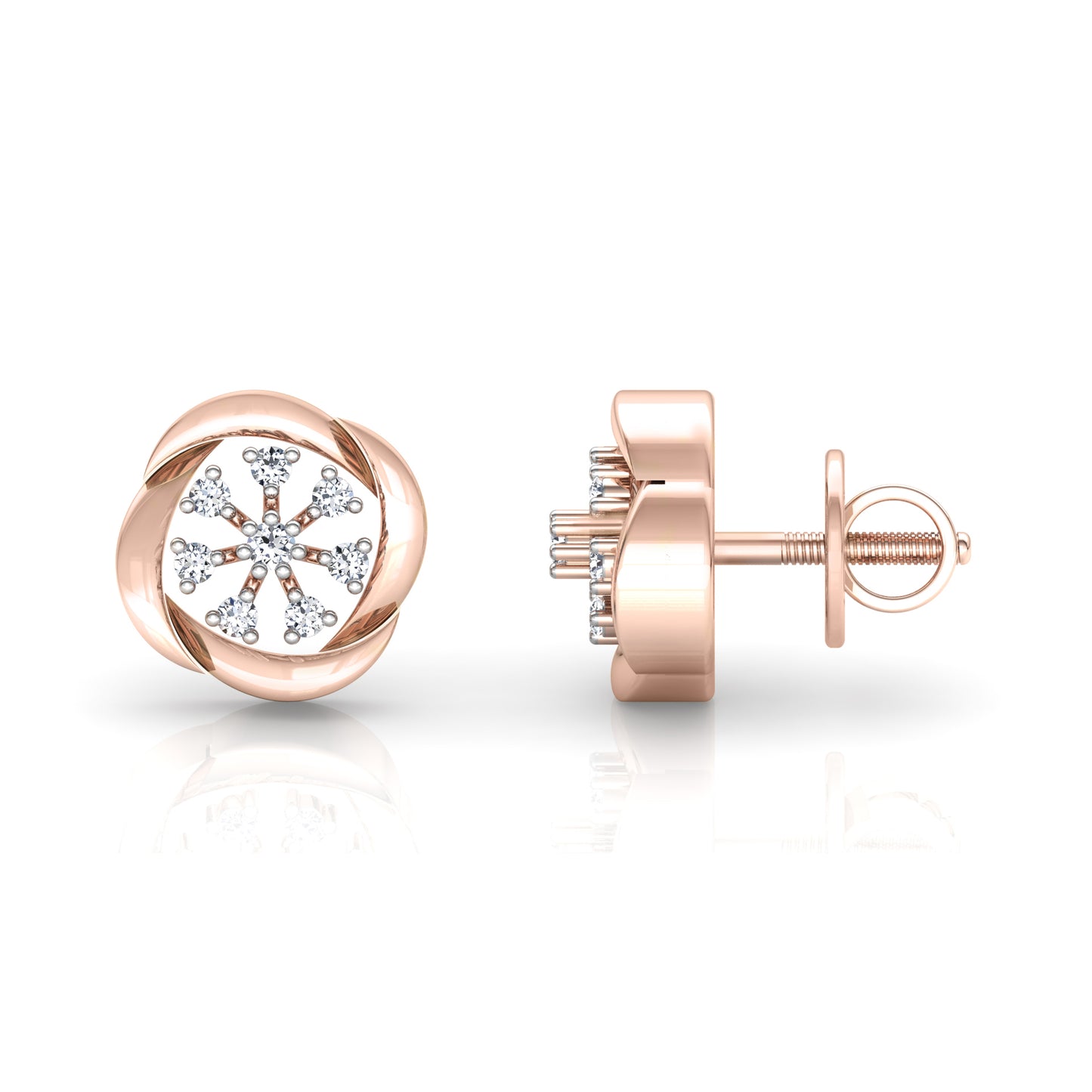 Sapphire Symphony Earrings 18K