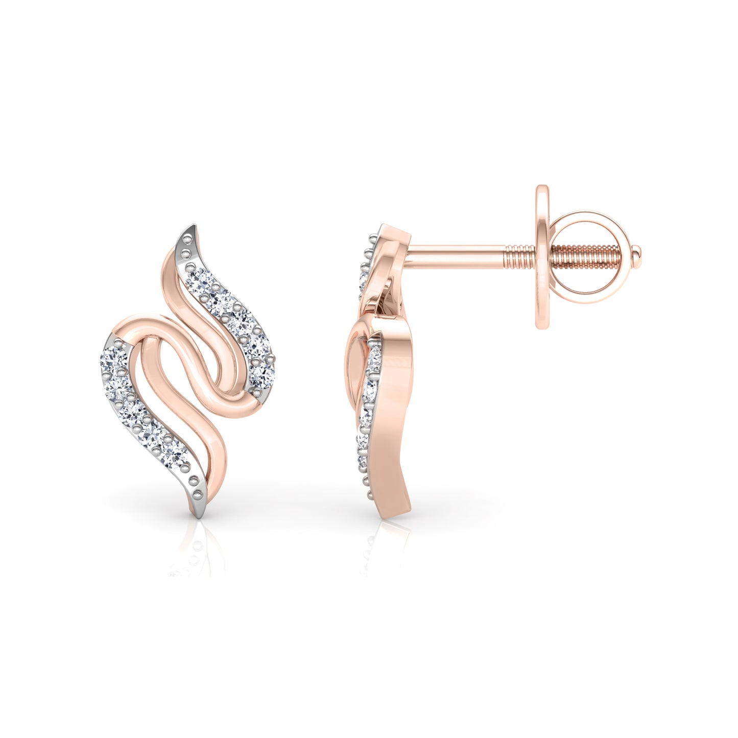 Golden Gaze Earrings 18K