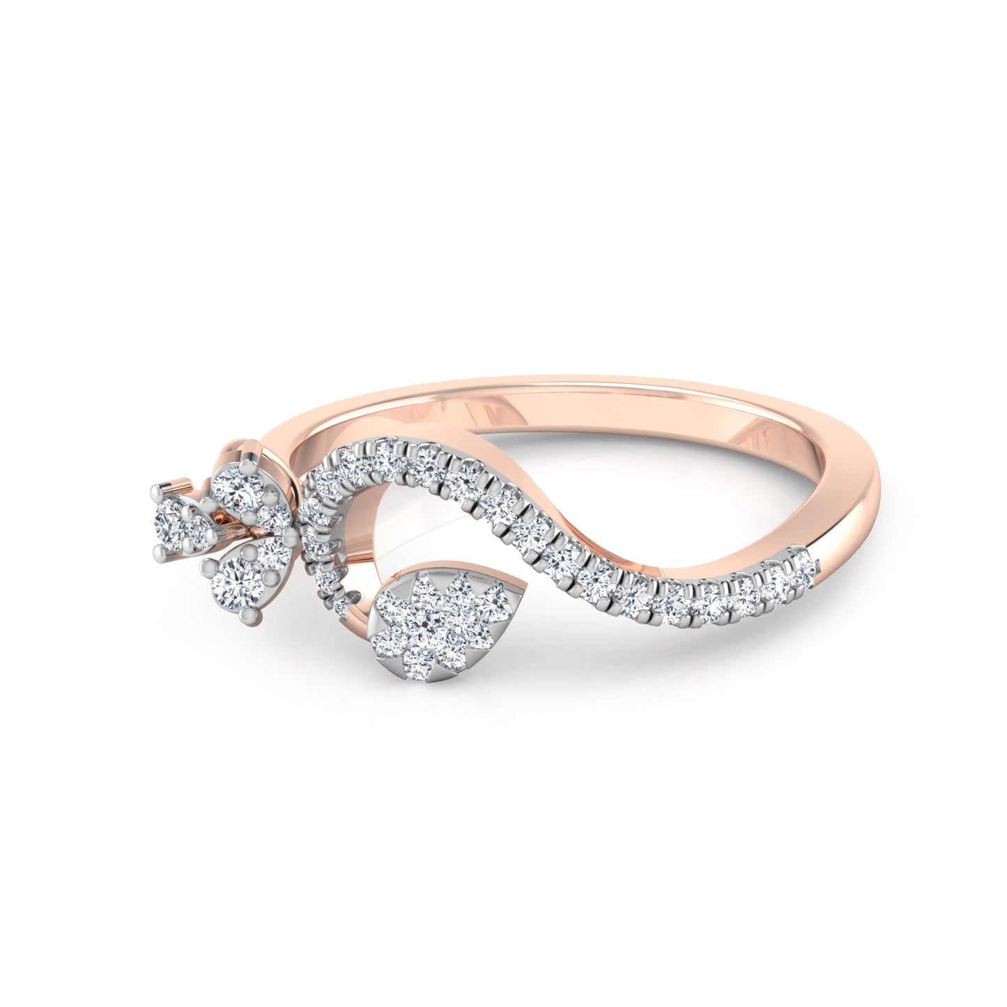 Opalescent Odyssey Opulence 18Kt Diamond Ring