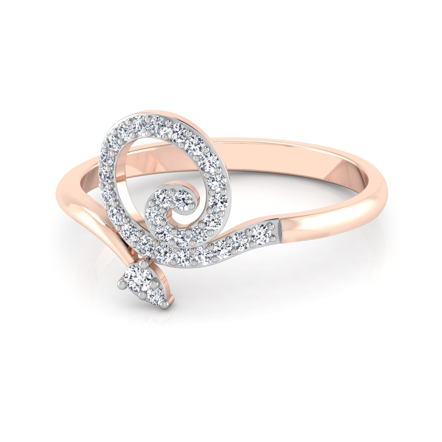 Moonlit Majesty Mosaic 14Kt Diamond Ring