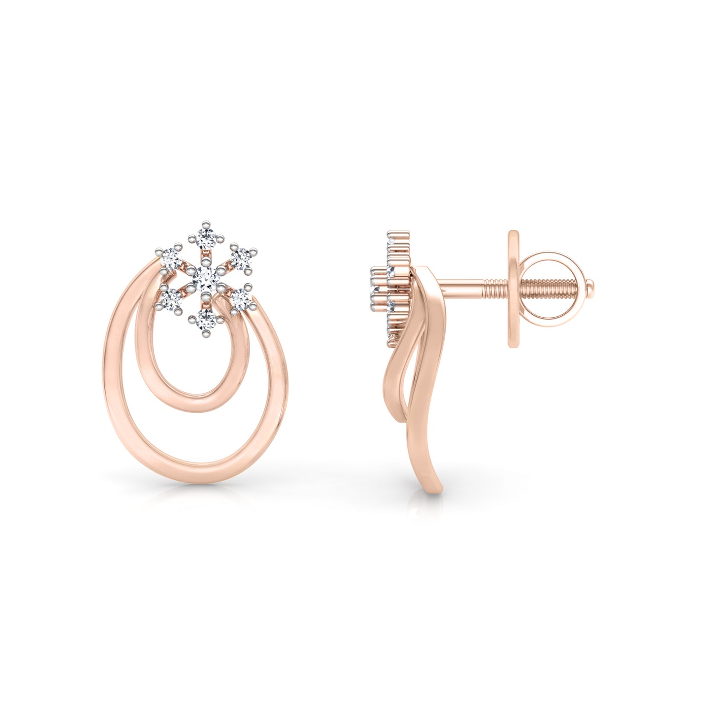 Oceanic Earrings 18K
