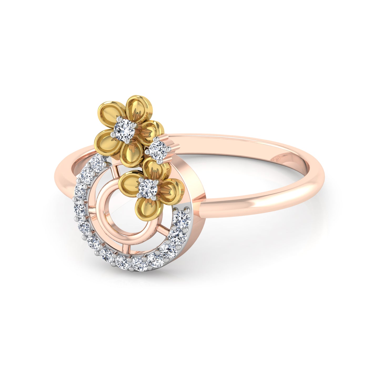 Mystic Moonlight Muse 18Kt Diamond Ring