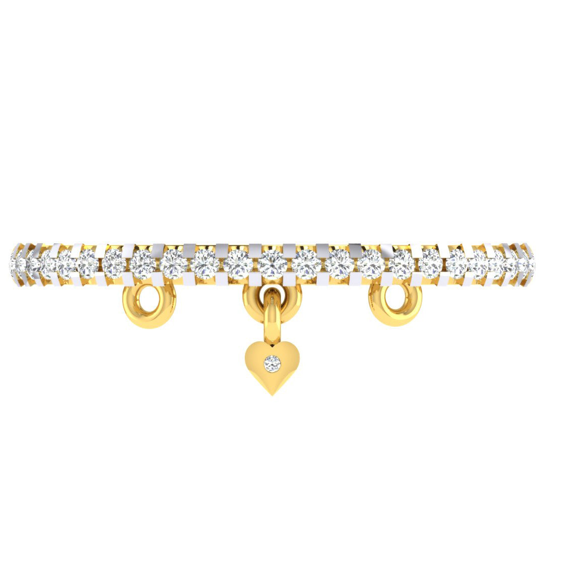 Regal Ruby Reverie 14Kt Diamond Ring