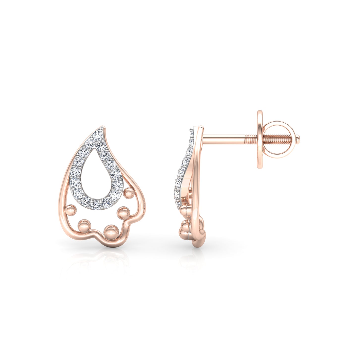 Heavenly Haze Earrings 18K