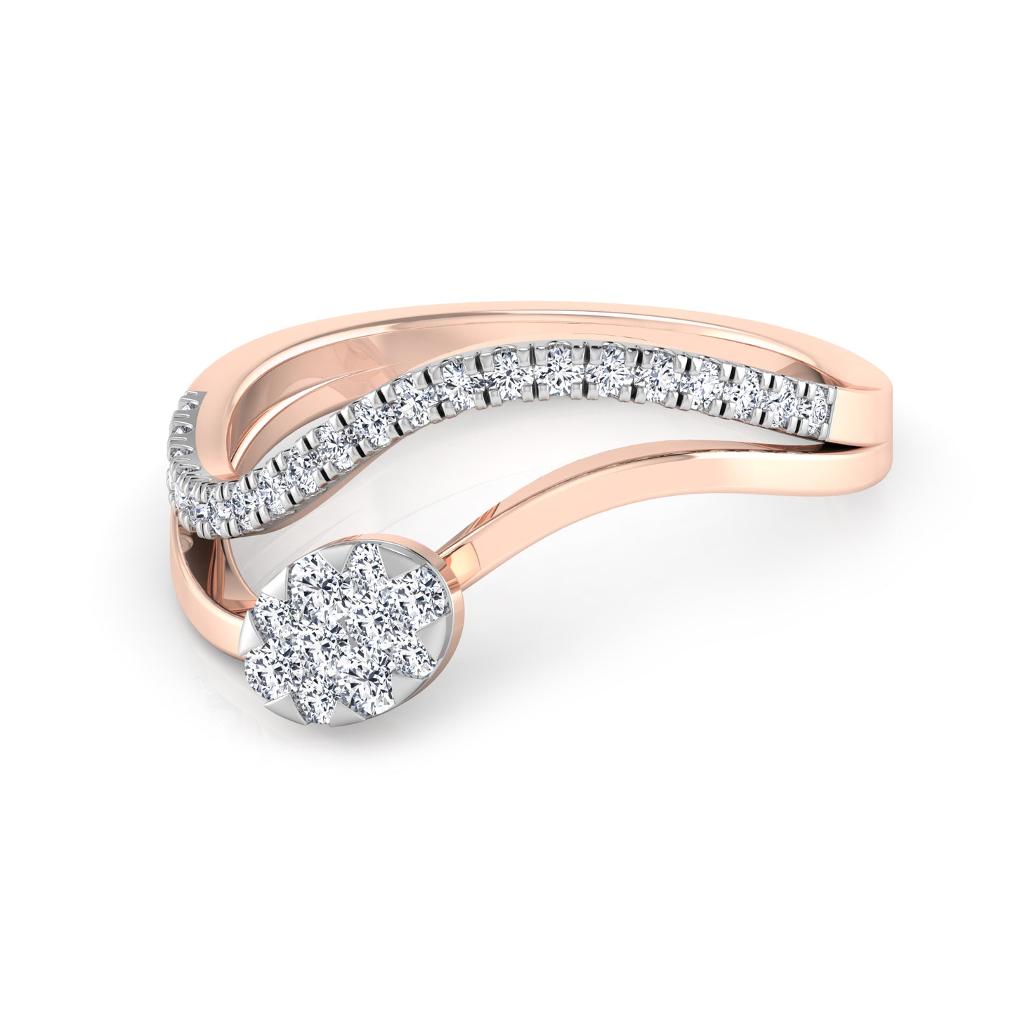 Lagoon Luminary 18Kt Diamond Ring