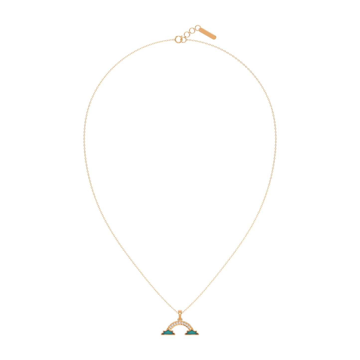 Shimmering Splendor Diamond Necklace 18k