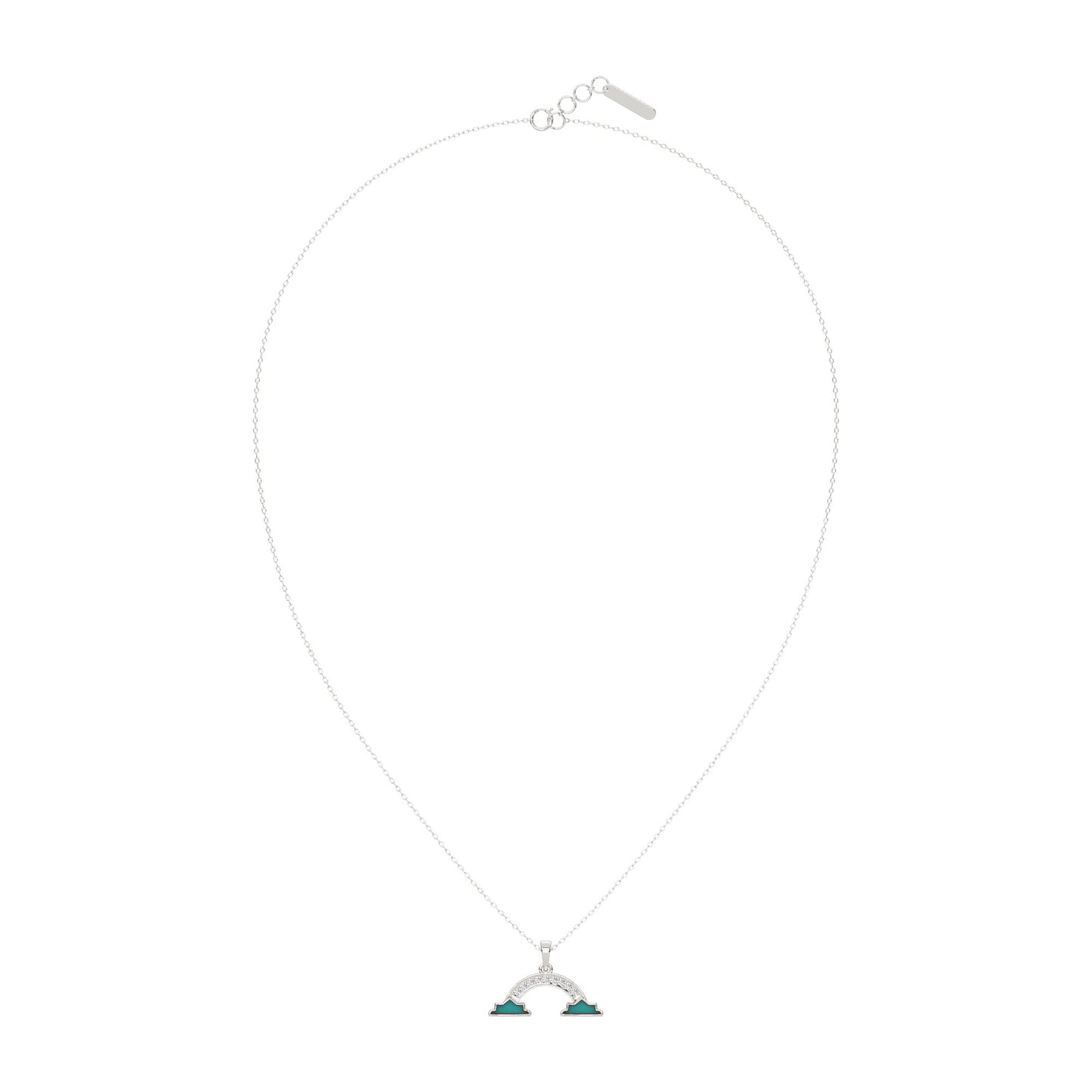 Shimmering Splendor Diamond Necklace 18k