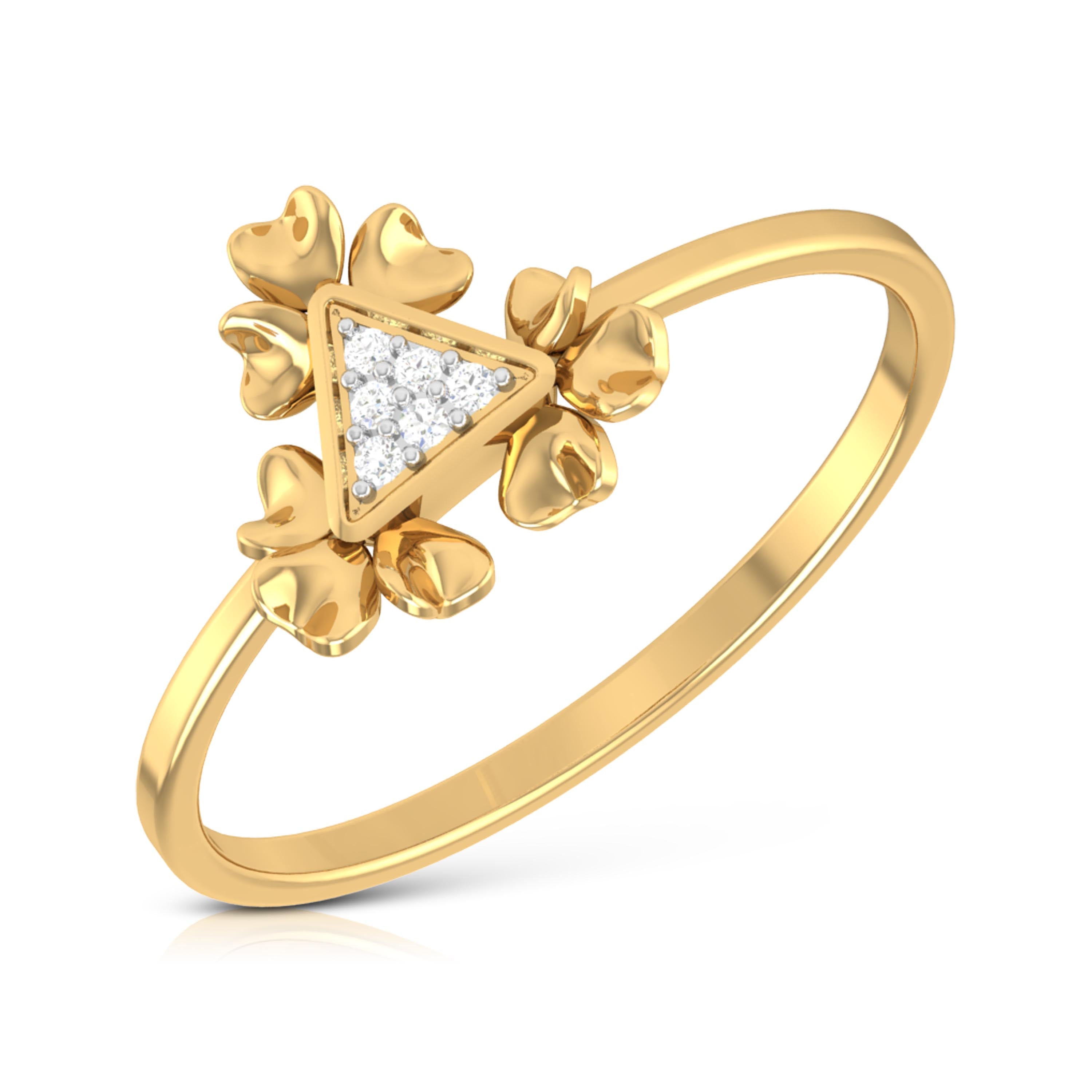 Timeless Diamond Aura 14Kt Diamond Ring