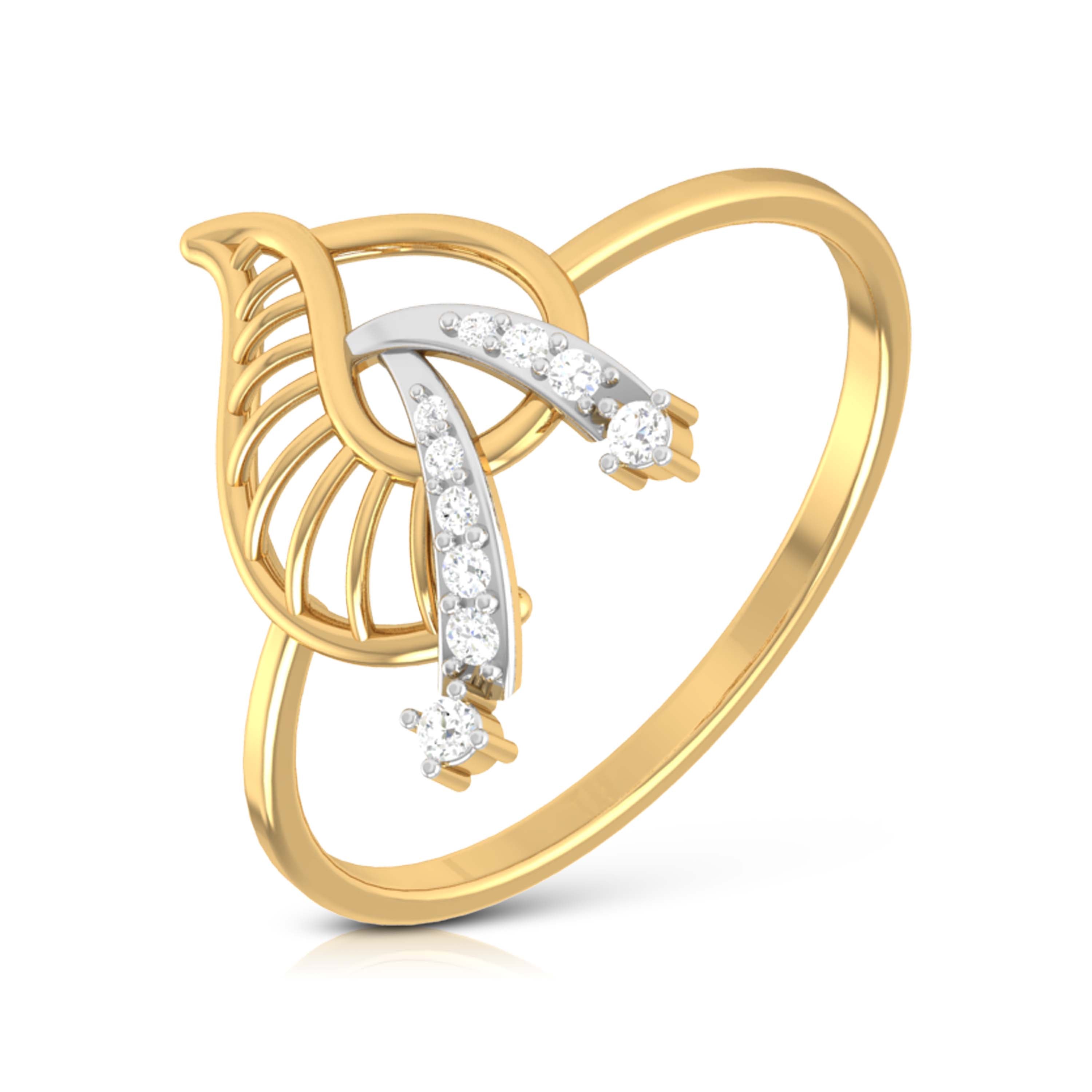Ethereal Glow Diamond 14Kt Ring