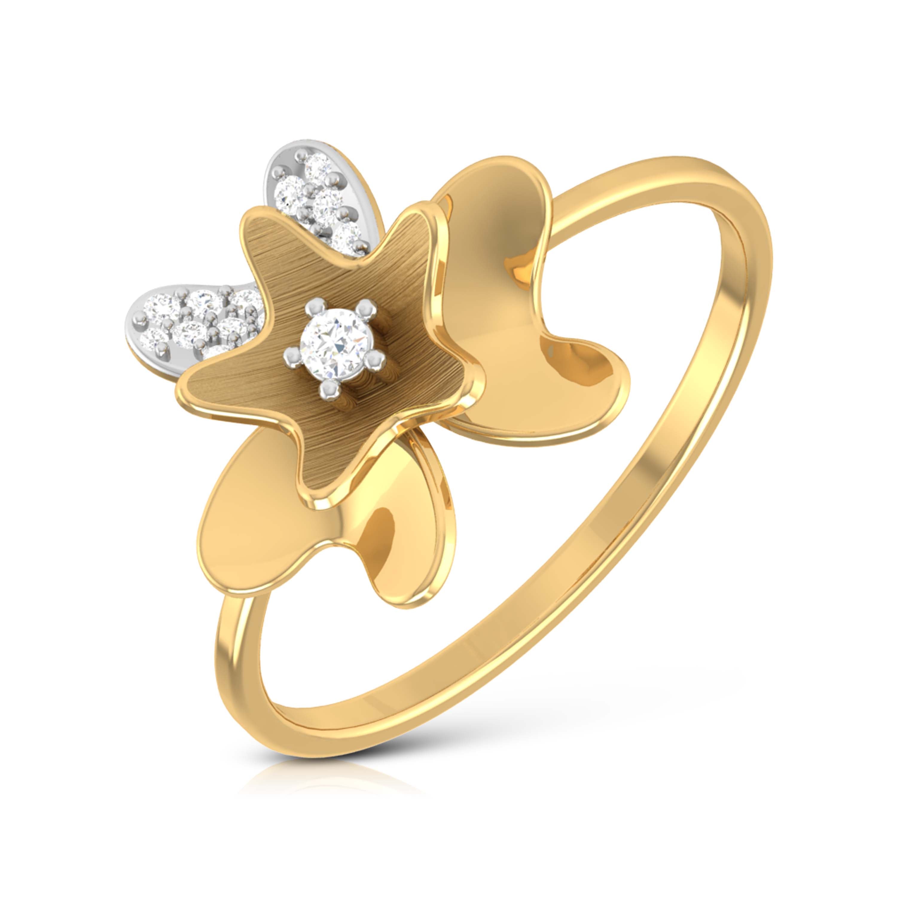 Enchanting Diamond Symphony 14Kt Ring