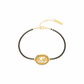 Divine Ganesha Gem Bracelet 18K