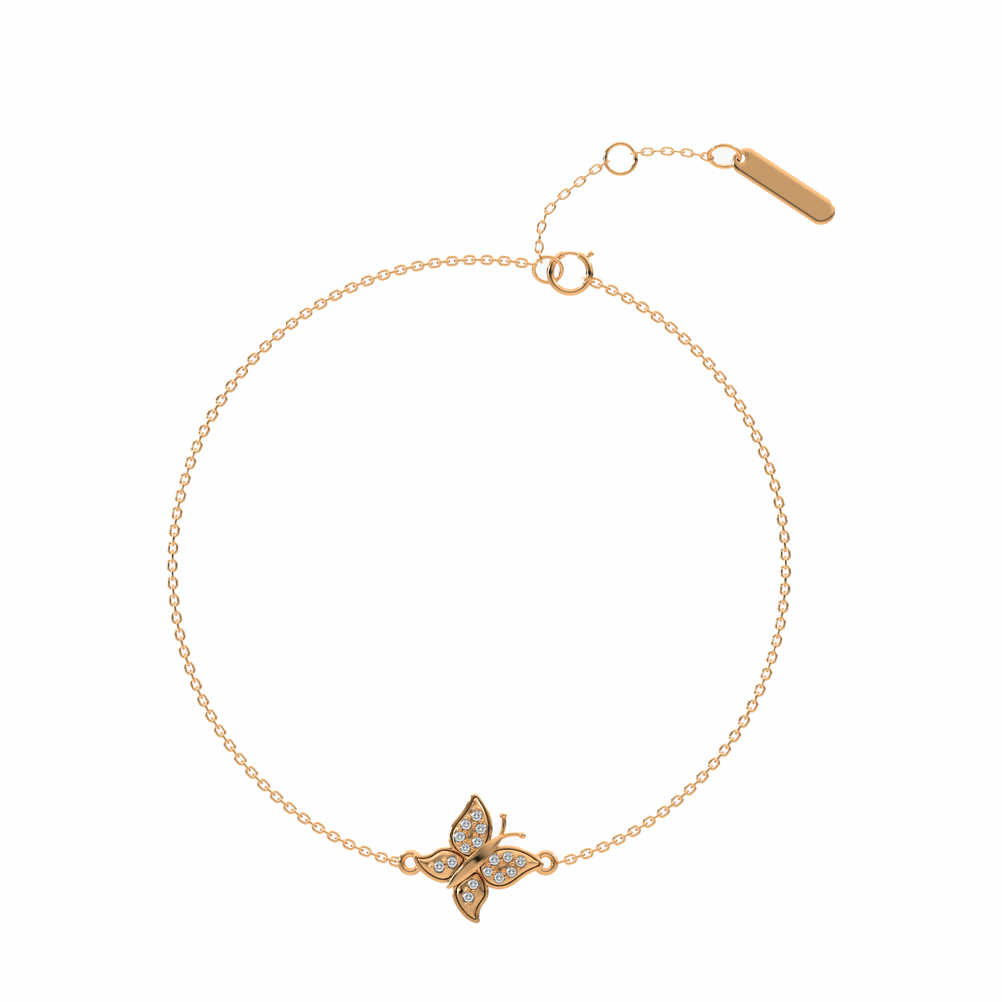 Gleaming Galaxies Chain Bracelet