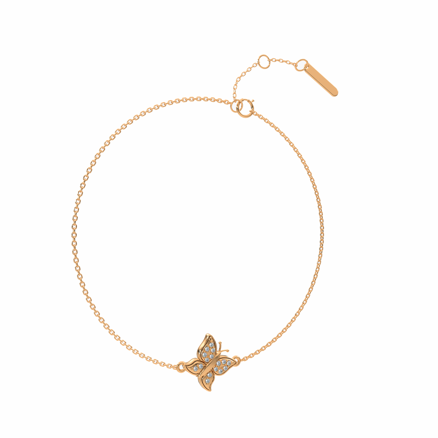 Gleaming Galaxies Chain Bracelet
