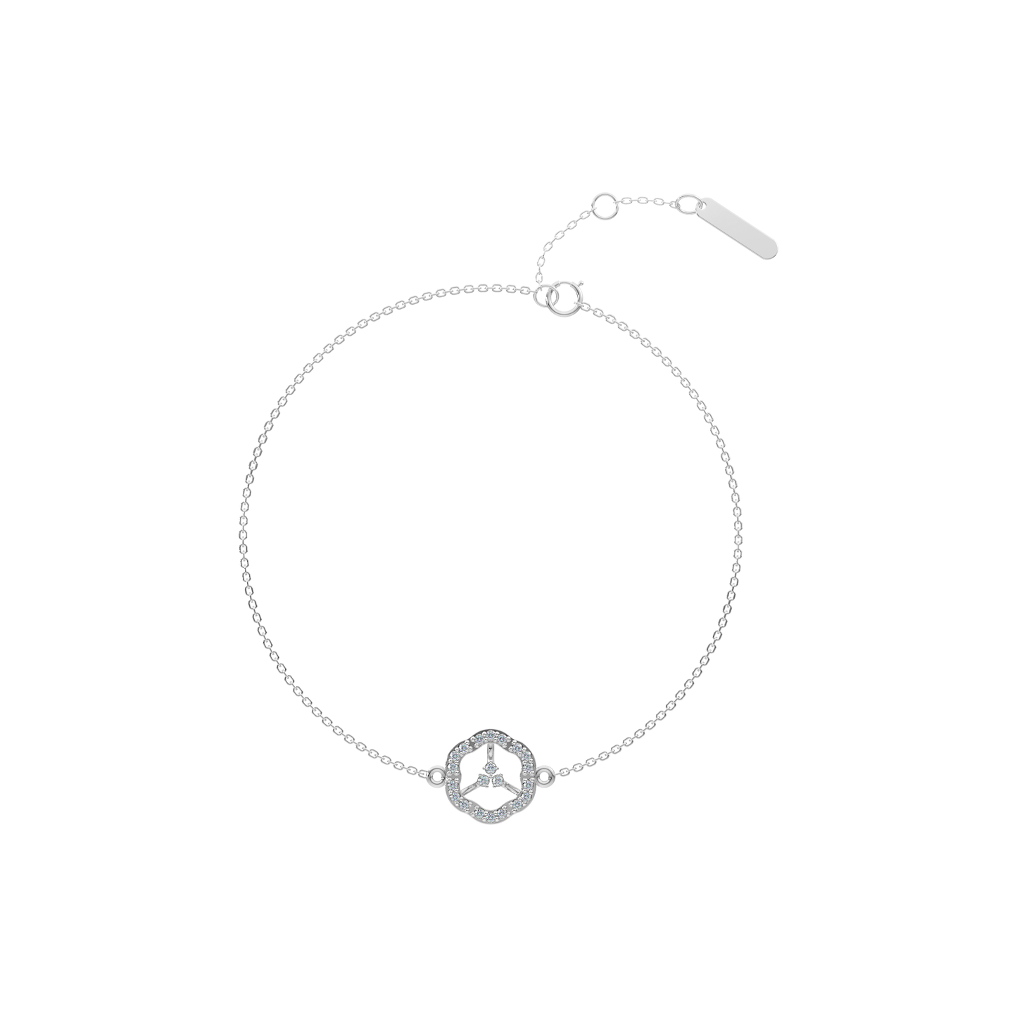 Twinkling Tempest Chain Bracelet 18K