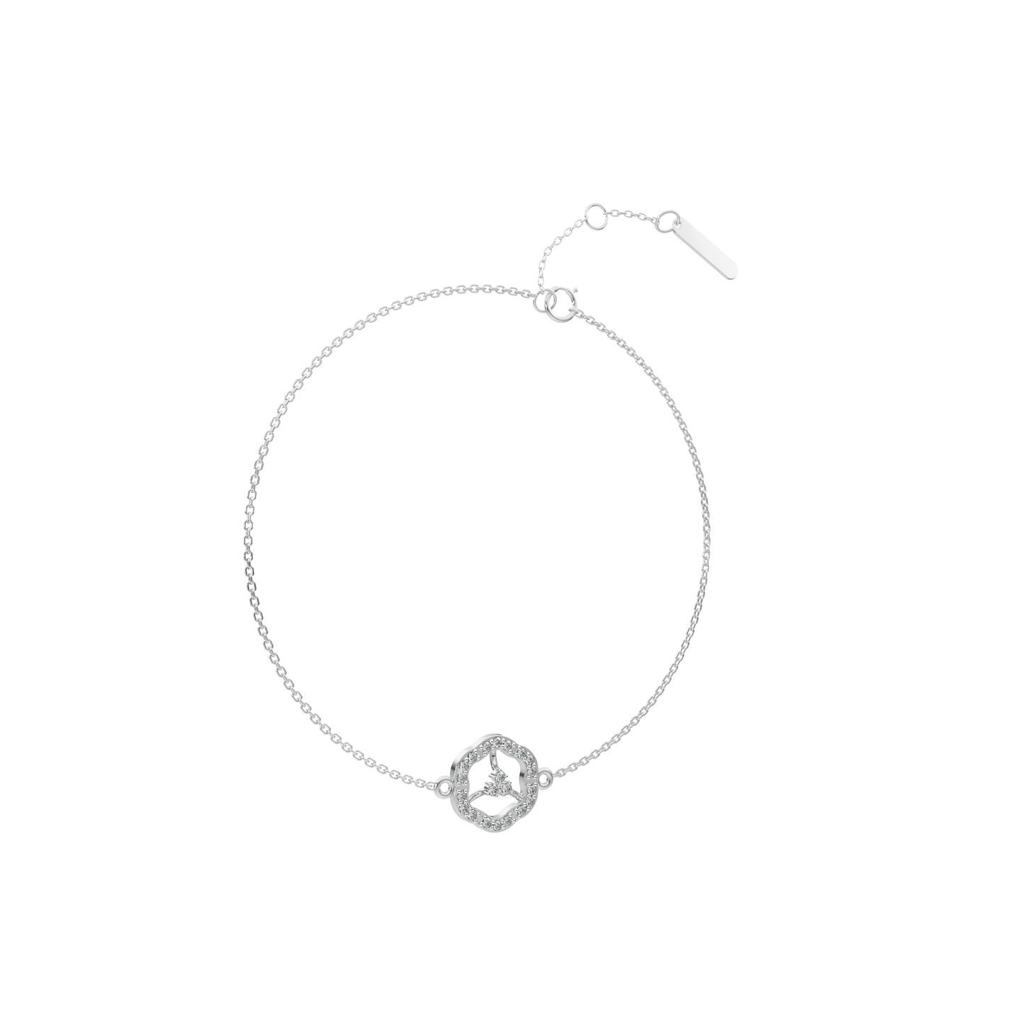 Twinkling Tempest Chain Bracelet 18K