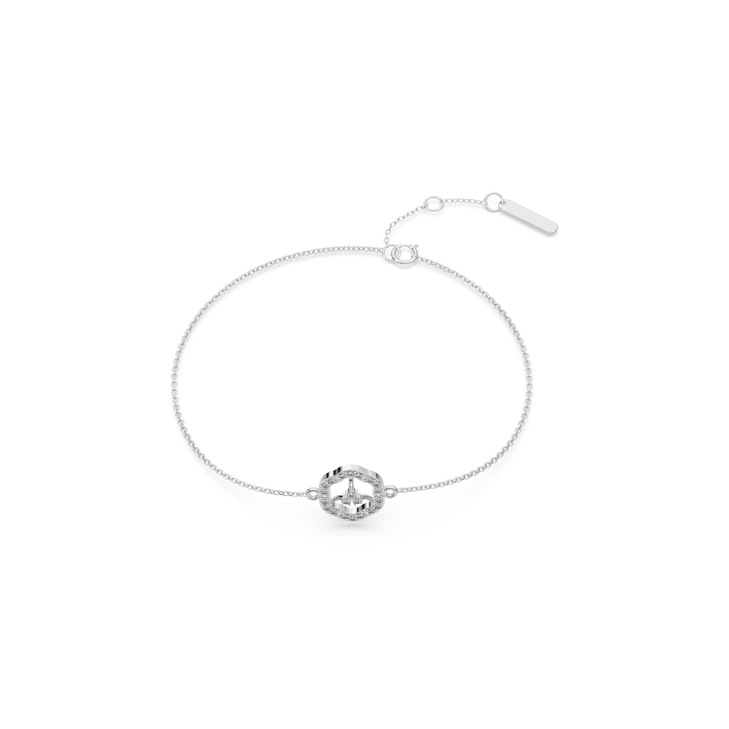 Twinkling Tempest Chain Bracelet 18K