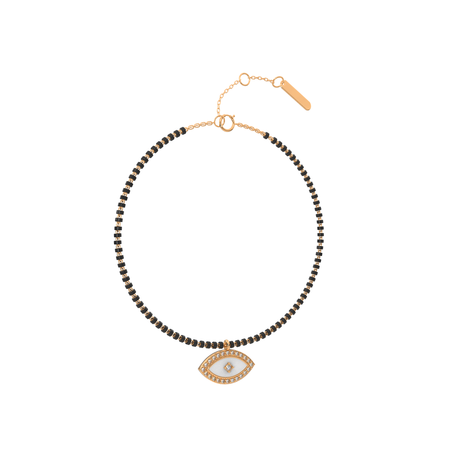 Sparkling Sunset Diamond Chain Bracelet 18K