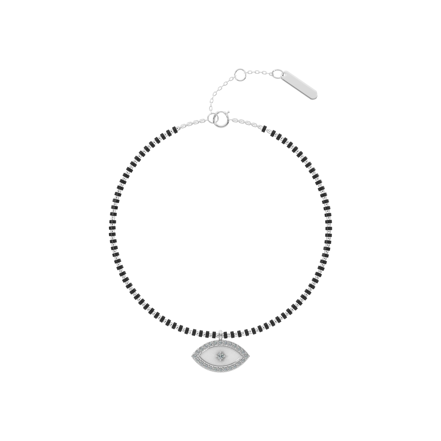 Sparkling Sunset Diamond Chain Bracelet