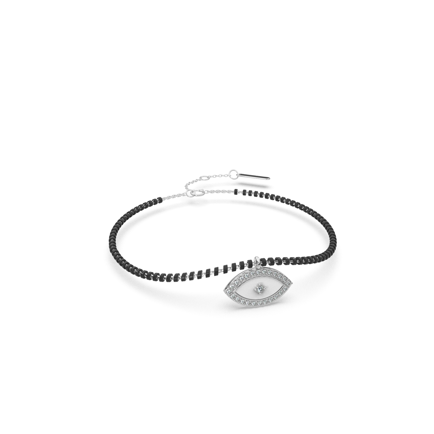 Sparkling Sunset Diamond Chain Bracelet