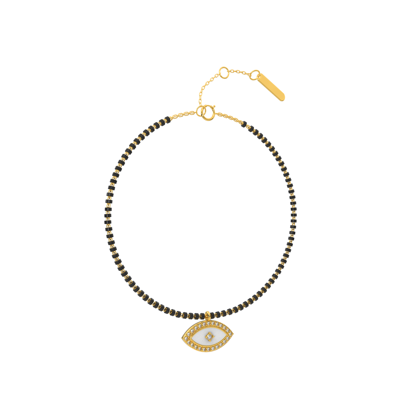 Sparkling Sunset Diamond Chain Bracelet
