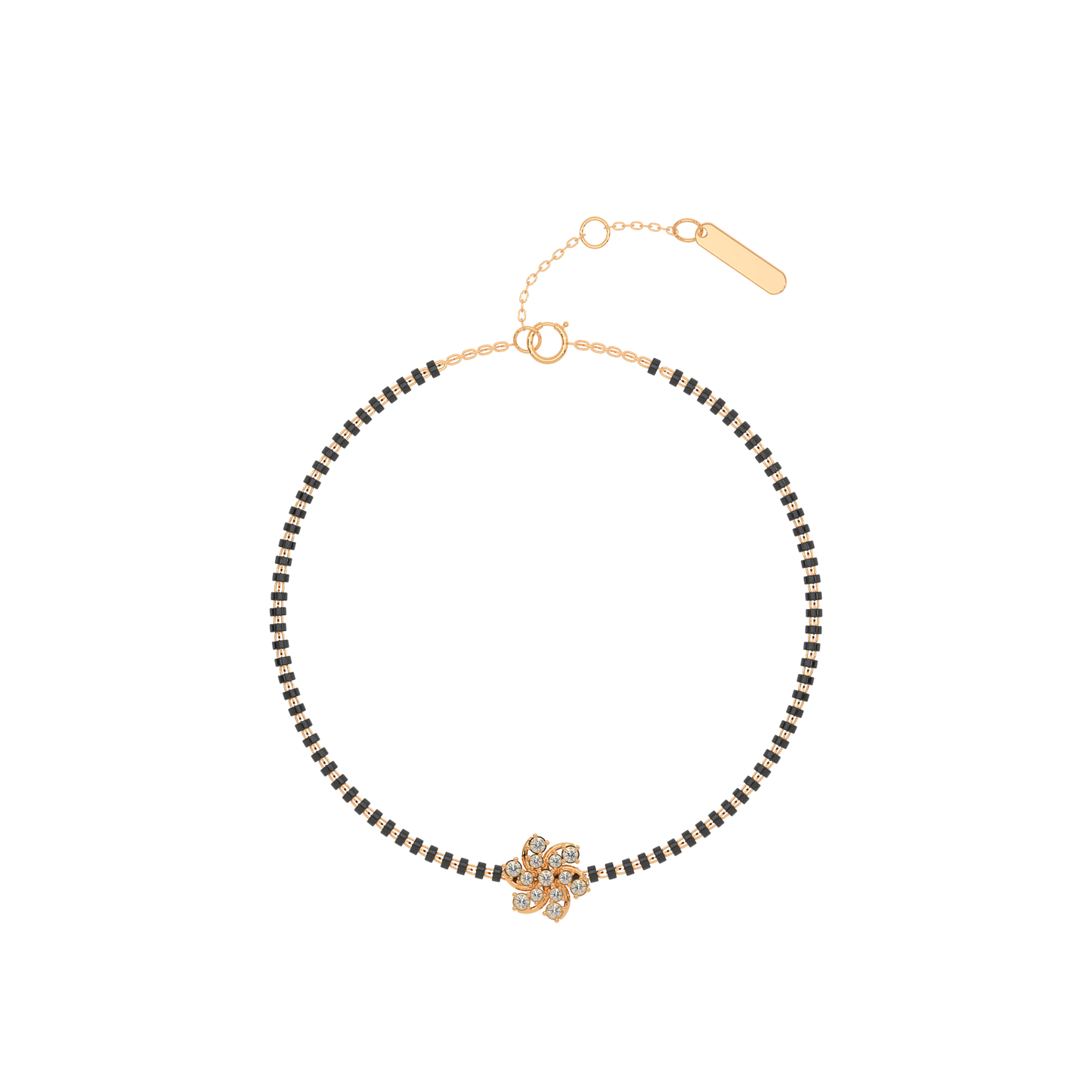 Glittering Grove Diamond Bracelet 18K