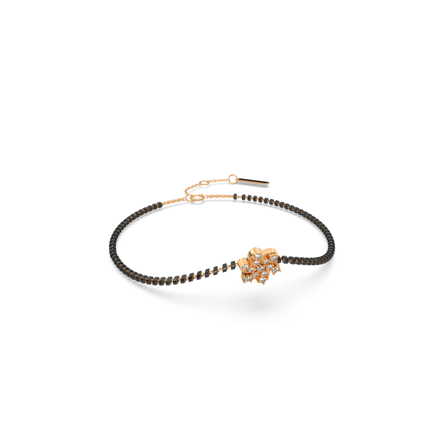 Glittering Grove Diamond Bracelet 18K