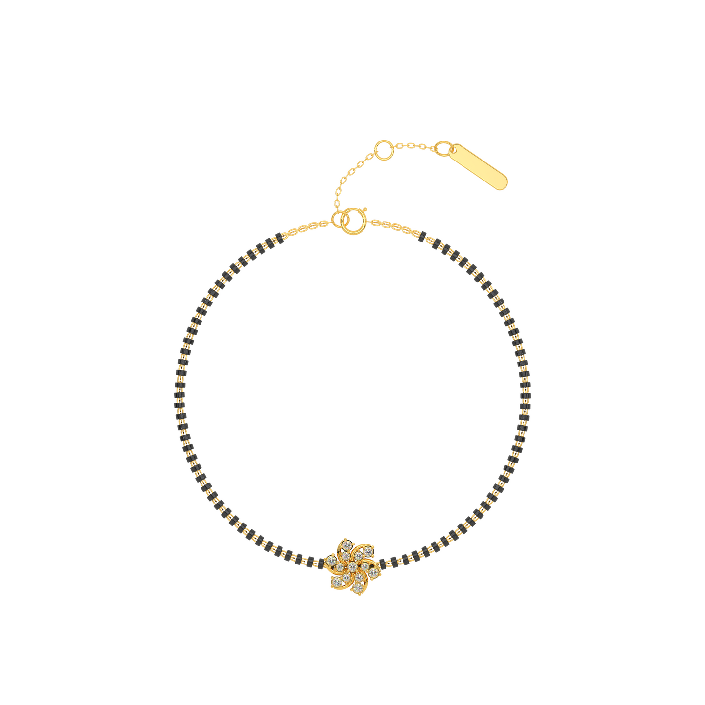 Glittering Grove Diamond Bracelet 18K