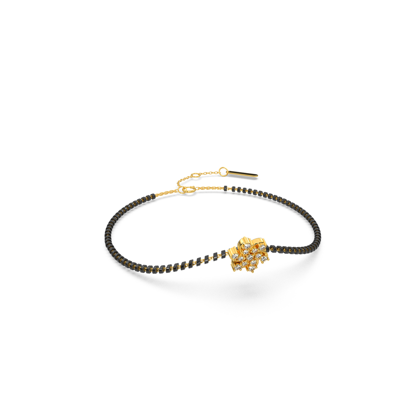 Glittering Grove Diamond Bracelet 18K