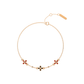 Luminous Lily Diamond Chain Bracelet 18K