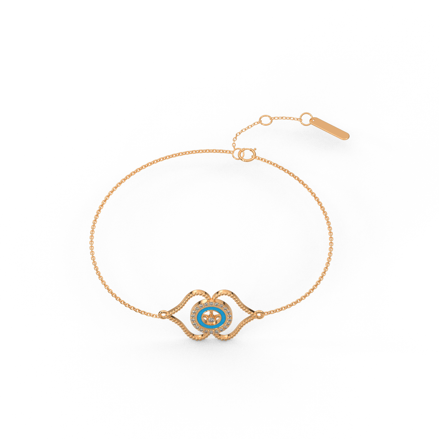 Gleaming Gondola Chain Bracelet 18K