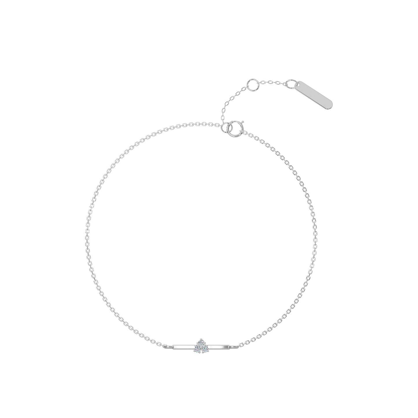Scintillating Sunlight Diamond Bracelet 18K