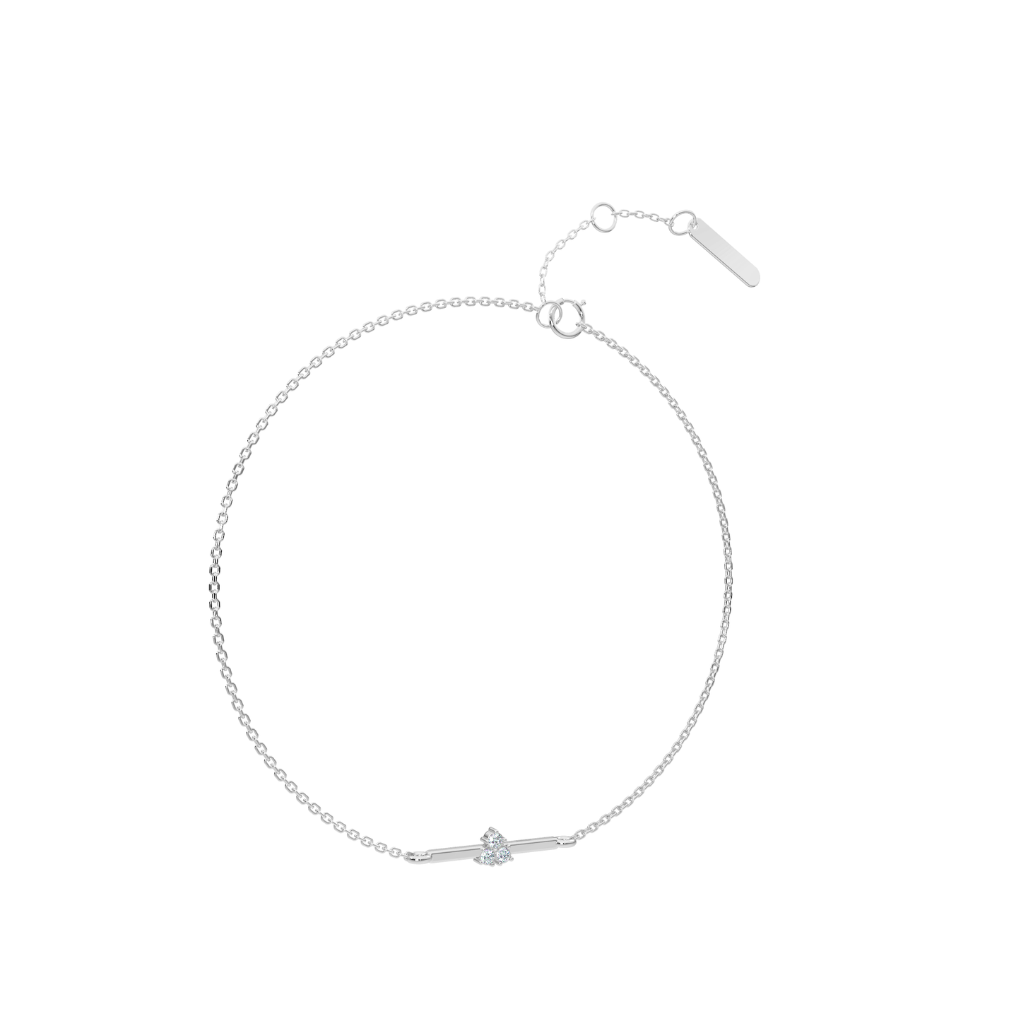 Scintillating Sunlight Diamond Bracelet 18K
