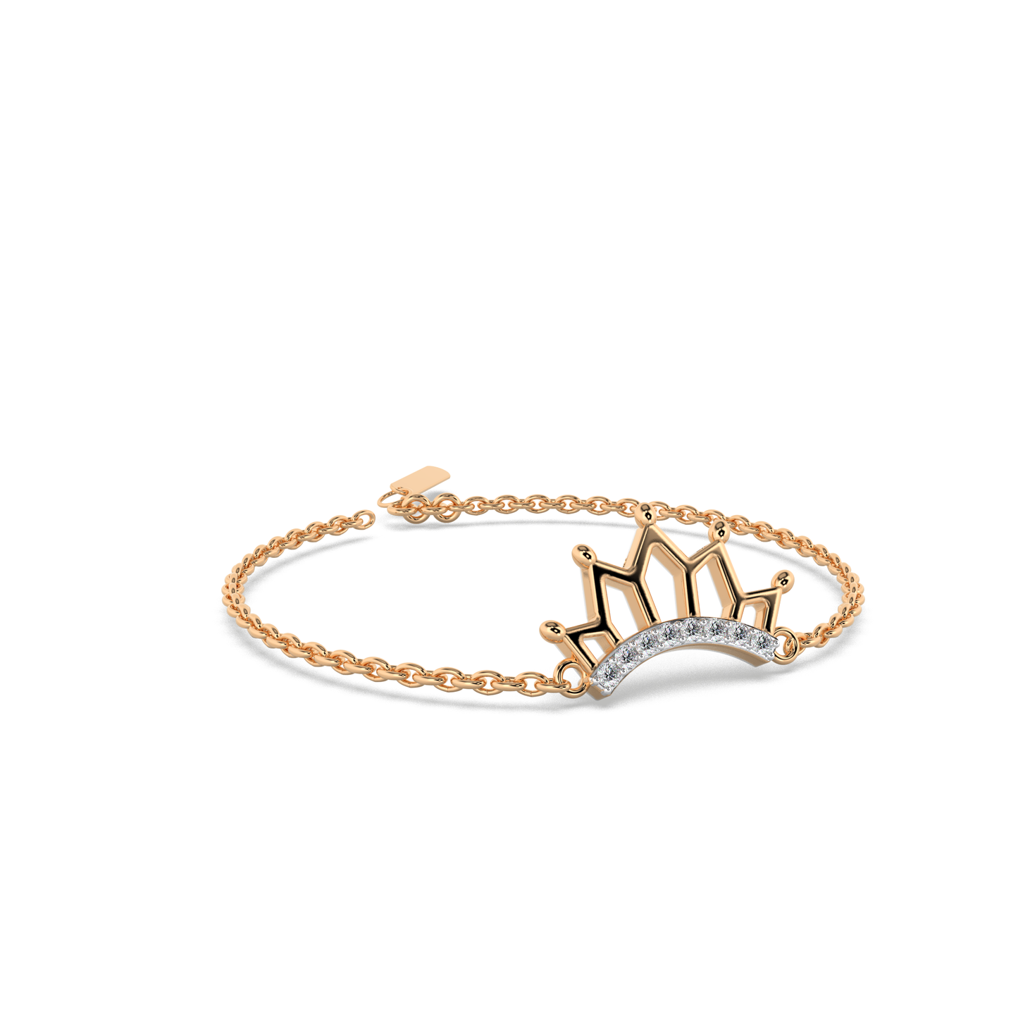 Golden Glint Diamond Bracelet