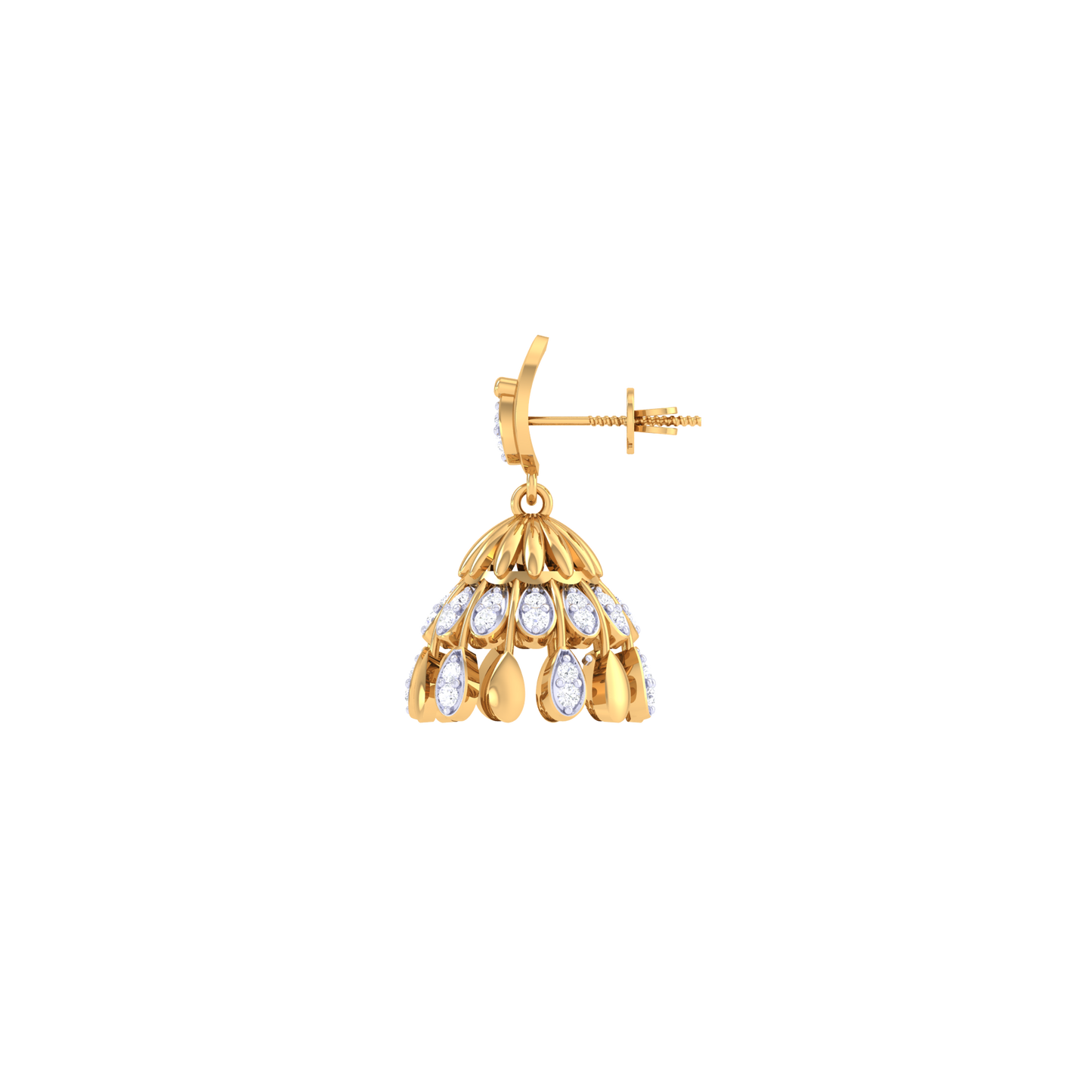 Celestial Charm Jhumkas 18K