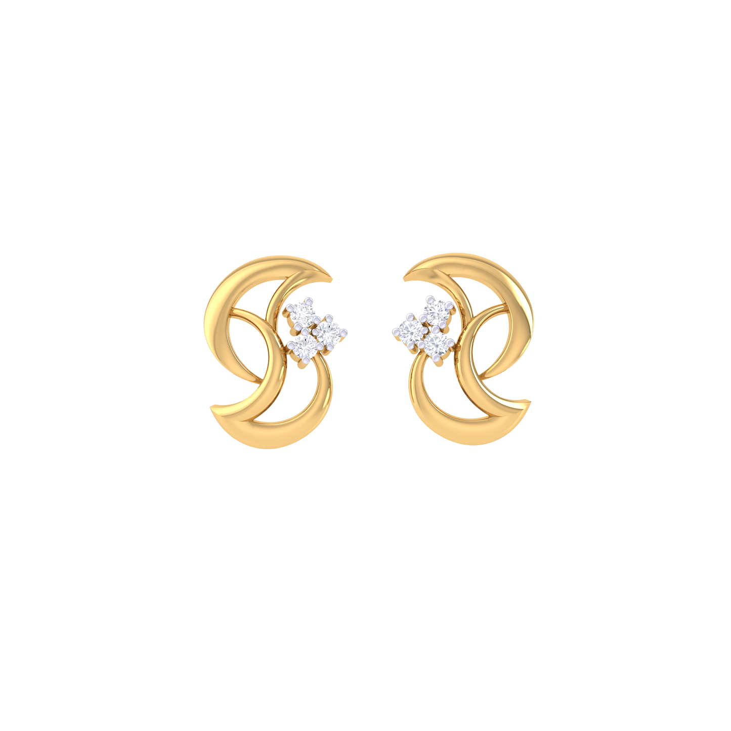 Twilight Trance Earrings 18K